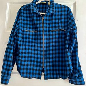 Zip up flannel